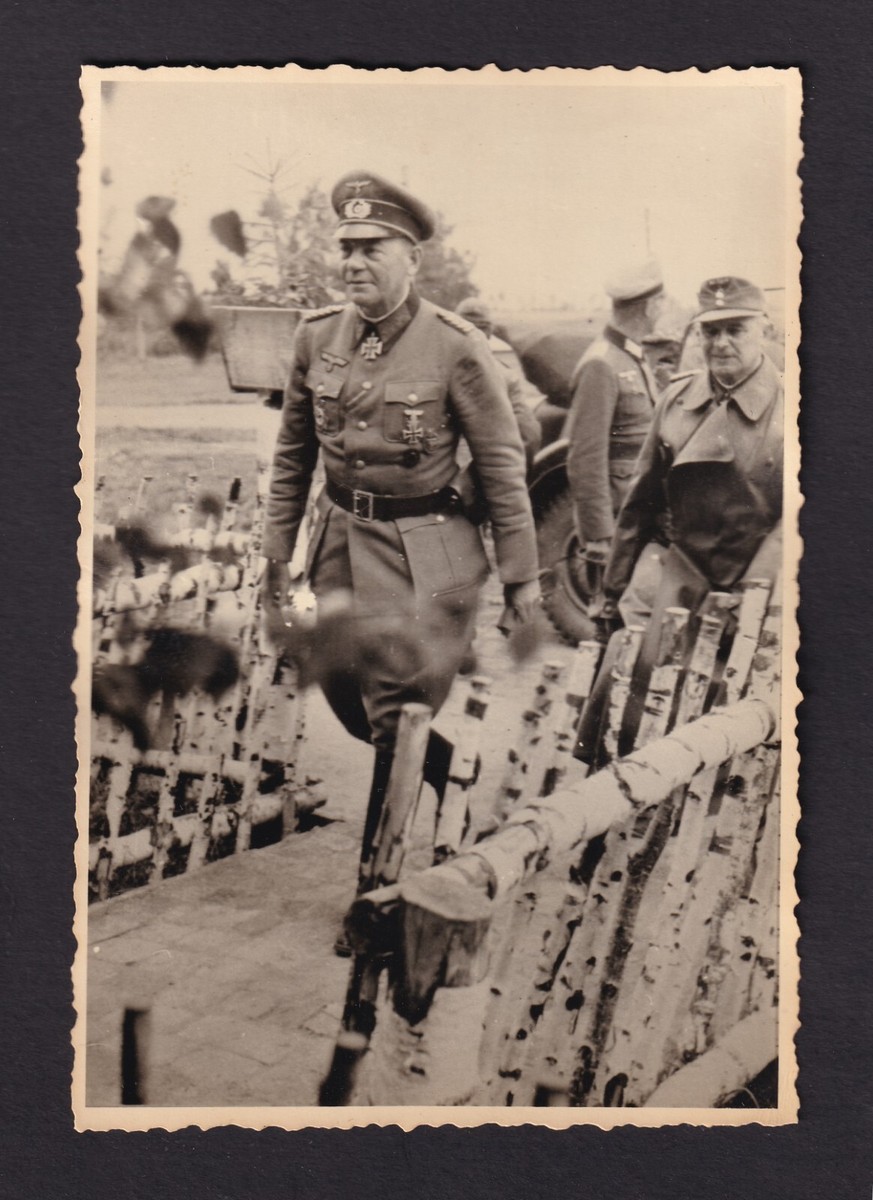 1940's WWII German Wehrmacht General - Vintage Archive Photo