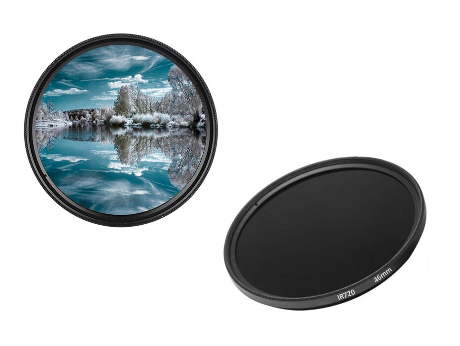58mm IR720 Infrarotfilter IR Filter 58 Mm IR 720 DHD Digital Passfilter
