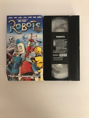 Robots(VHS 2005)Robin Williams Mel Brooks(Dreamworks)TESTED