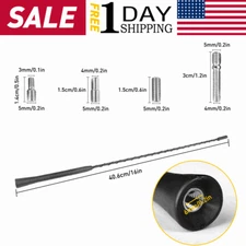 16" LONG STYLE ANTENNA MAST - FITS: 2002-2020 Mini Cooper