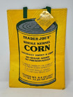 Trader Joes Corn Can Green and Yellow Shopping Bag Brand New with Tags