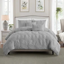 Home Essential Stylish Extra Plush Ultra Soft 3D Hand Grey King - Cal King