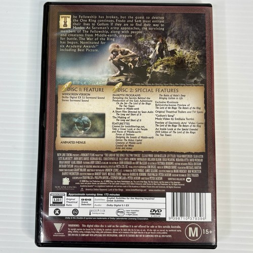 The Lord Of The Rings And The Hobbit Trilogy DVD R4 PAL Tracked Postage - Picture 7 of 20