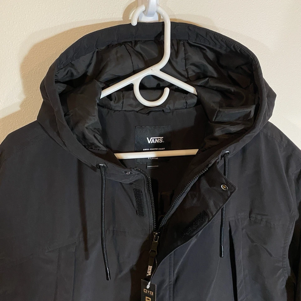 Vans MTE-3 Hooded Winter Jacket Black MSRP $230 - Size XL - Image 3 of 4