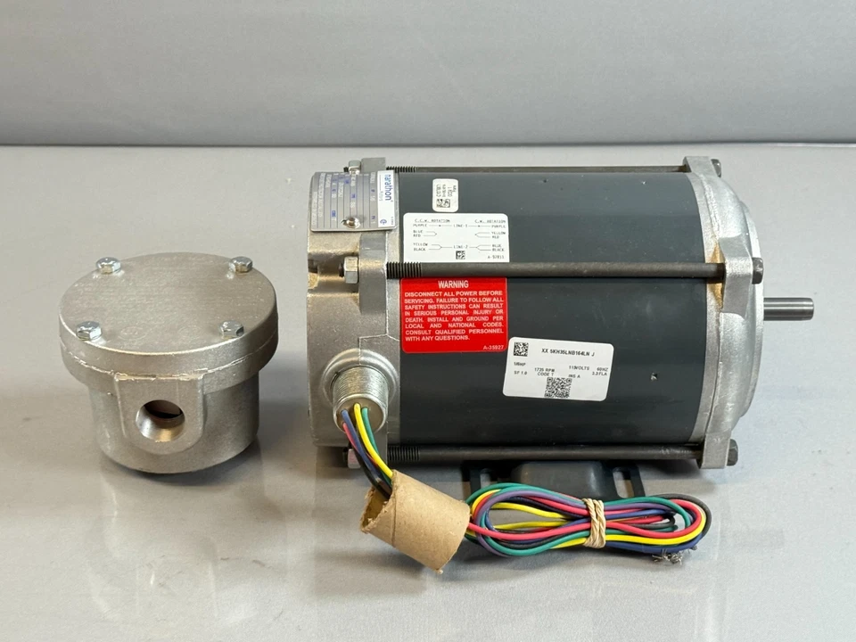 Marathon Motors 5KH35LNB164 Motor HG456, 1PH, 1/6HP, 48 Frame, 1725RPM, 115V - Image 2 of 4