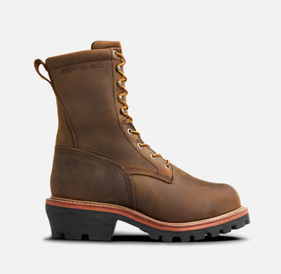 Red Wings 2219 Boots  9'' INSULATED WATERPROOF SAFETY TOE LOGGER MAX Size 11 EE