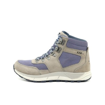 L.L. Bean Damen TEK 2.5 Stiefel Grau Lila Leder High-Top Wanderschuhe EU 37