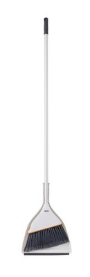 Superio Angle Broom Clip-On Dustpan Set Angle Shape To Reach Narrow Spaces.