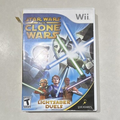 LucasArts Star Wars The Clone Wars Lightsaber Duels Nintendo Wii Action NTSC-U/C