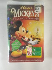 Mickeys Once Upon a Christmas (VHS, 1999)