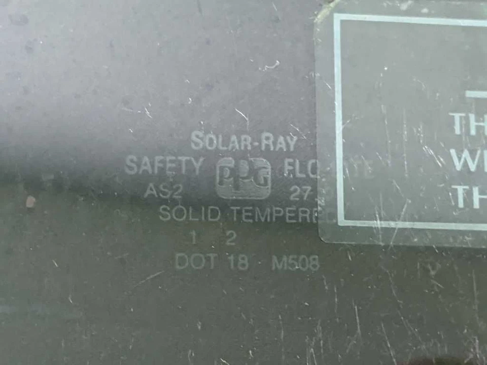 97-05 PARK AVENUE PASSENGER RIGHT FRONT WINDOW DOOR GLASS OEM 3971-22 Foto 4 de 4