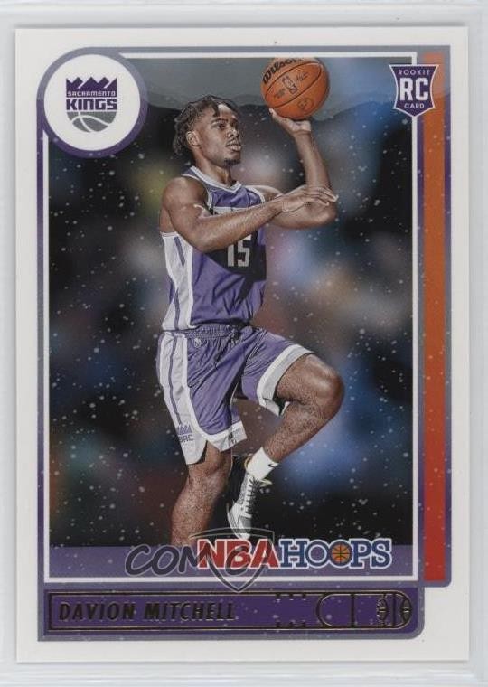 2021-22 Panini NBA Hoops Rookies Winter Davion Mitchell #228 09wc