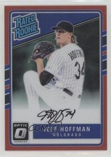 2017 Panini Donruss Optic Red Prizm 40/50 Jeff Hoffman #RRS-JH Auto 14zh