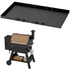 Adjustable Grill Storage Shelf for Traeger 22 and 575 Series Pellet grills, B...