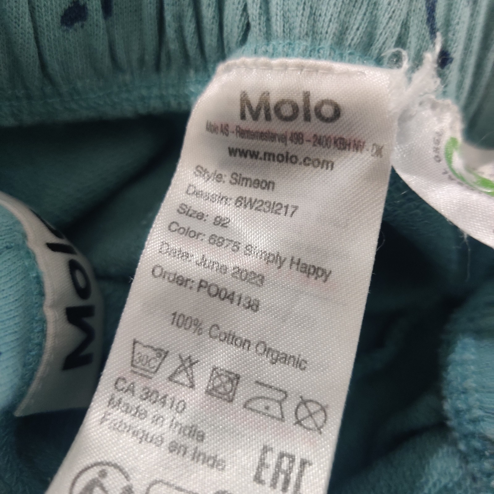 Molo Baby Disc Printed Sweatshirt & Simeon Sweatpants Set ~ Simply Happy Size 2T