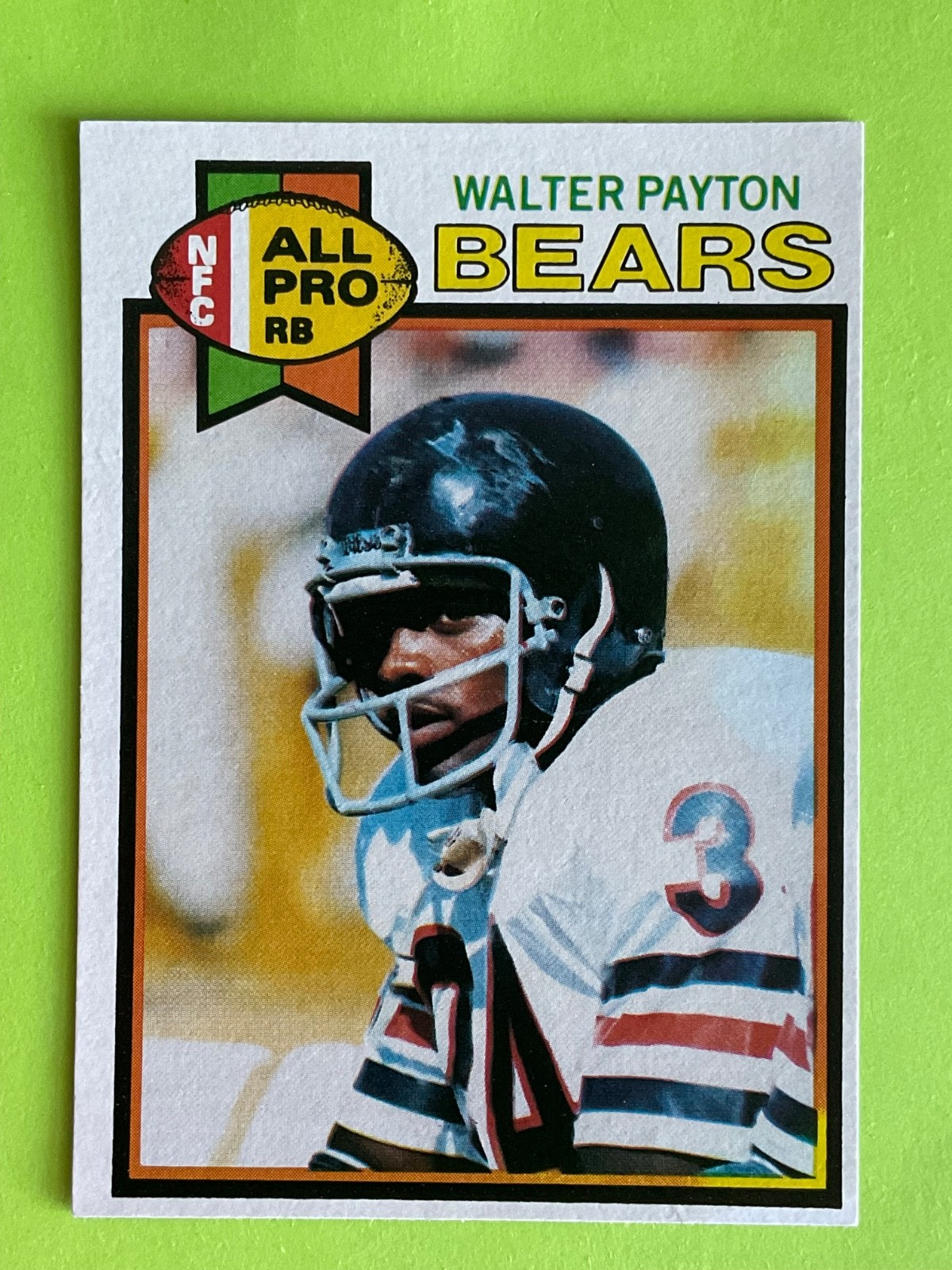 Walter Payton 1979 Topps Football Card #480 - Chicago Bears Running Back HOF