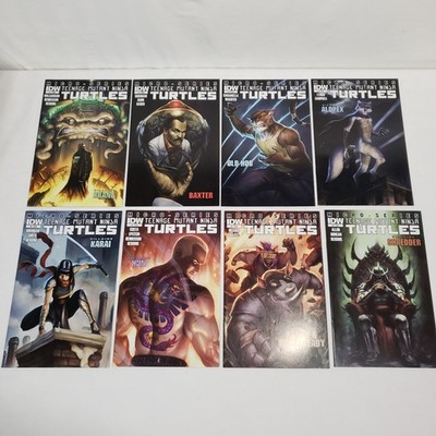 Teenage Mutant Ninja Turtles Micro-Series Villains Complete 1-8 IDW Comics 2013