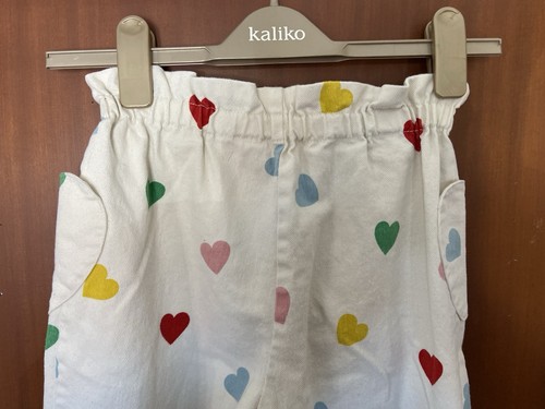 Really Lovely Mini Boden Girls Summer Trousers Age 11-12 Heart Shaped Pockets - Picture 7 of 9