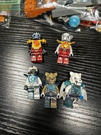 Lego Chima Sir Fangar&rsquo;s Ice Fortress 70147 100% Complete W Manual No Box A3