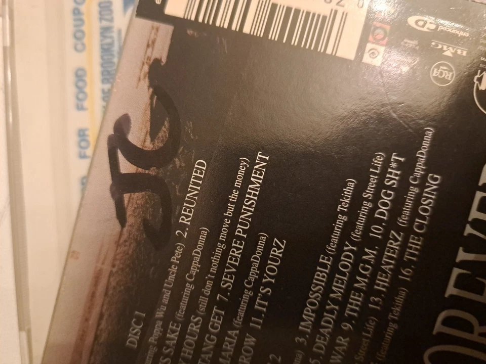 Wu-Tang Clan CD Collection Lot Of 3 Foto 4 de 4