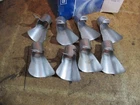 8 GM Chevy 465840 Spark Plug Heat Shields 454 427 BBC Big Block