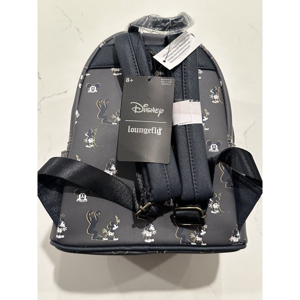 Spooked Spooky Mickey Ghosts Loungefly Mini Backpack! Rare NWT Halloween Spooked Spooky Mickey Ghosts Loungefly Mini | Mercari main image 4