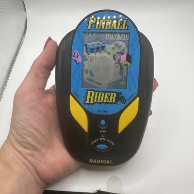 Pinball Rider Radica Vintage Handheld Video Game Tested Works Model 3731