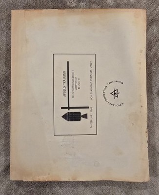 Apollo Training Handbook Telecommunication Subsystem Feb 26 1968 Nasa Moon Space