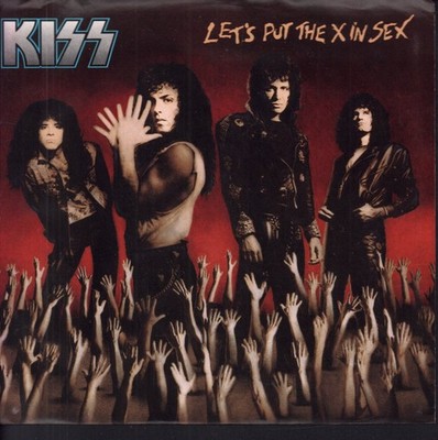 Kiss Let's Put the X In Sex 7'' vinyl USA Mercury 1988 pic sleeve 8722467