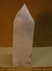 2.5lbs 7.25inch WHITE CALCITE CLEAR FLUORITE TOWER HUNAN CHINA #206 — photo 6
