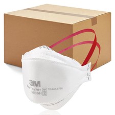 3M Aura NIOSH N95 Particulate Respirator Face Mask White 1870+ / 440 Masks/Case