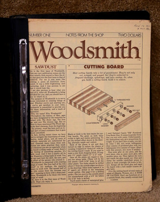 Woodsmith  Notes From The Shop lot Premiere Issue #1-20 Woodworking Magazine Lot