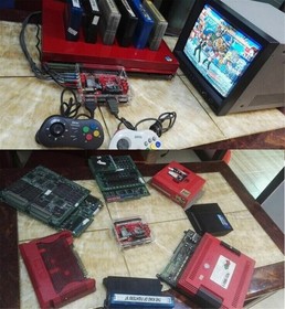 Super Gun JAMMA CBOX Converter to SNK Joypad Saturn Joypad for games board RGBS