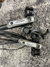 SHIMANO Deore BR-M615/BL-M615 MTB PM Disc Brake Set Front and Rear