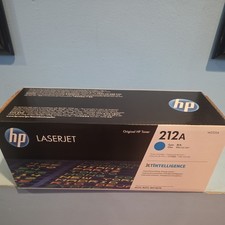Genuine HP OEM 212A W2121A Laserjet M554 CYAN Cartridge - NEW - FREE SHIPPING