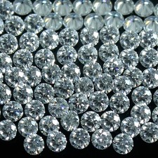 Certified 5.9 Ct Natural D Color VVS1 Brilliant Cut 1.40 MM Round Diamond 500 Pc
