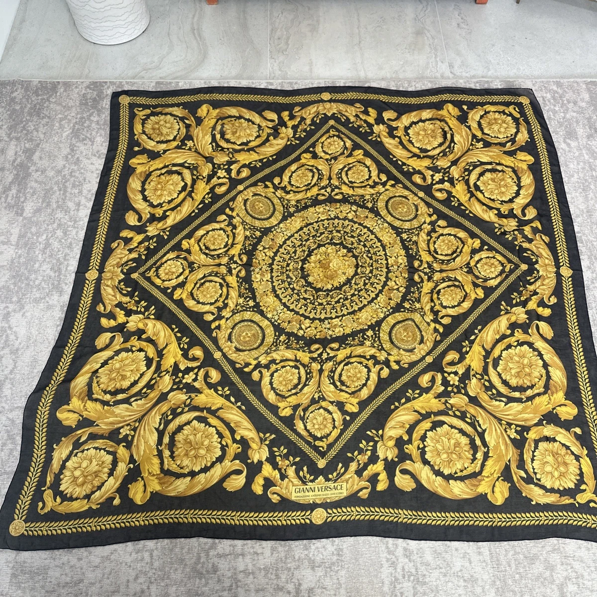 Versace Silk Scarves & Wraps for Women with Vintage for sale - eBay