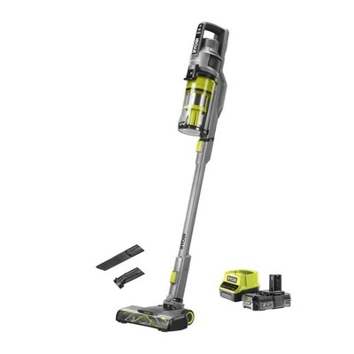 Ryobi RSVS18-0 Akku Staubsauger 18V 2Ah Akku Ladegerät HEPA Bodenhandstaubsauger