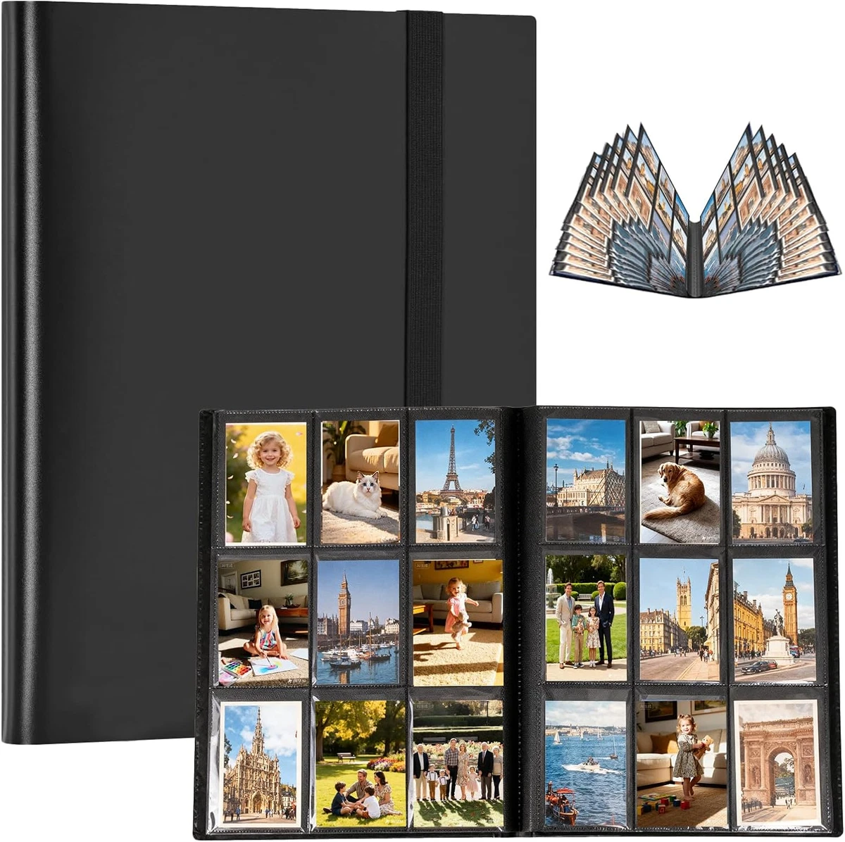 Raccoglitore PP con Album di carte da tavolo Album di carte personalizzato 9 tas