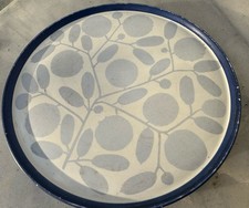 MELITTA:Stockholm Frühstücksteller, 2x,  kl.Platte Kobalt-BLAU &Kobaltblüte hell