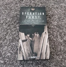 Operation F.A.U.S.T. A WWII World War II Card/Board Game Bluffing & Deduction