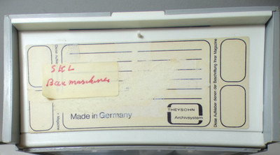 100 Slide Collection Box with 97 Slides by SKL Construction Machinery W-4173