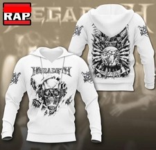 Megadeth Logo Music Band Design Hoodie new new Hoodie 3d - all printed
