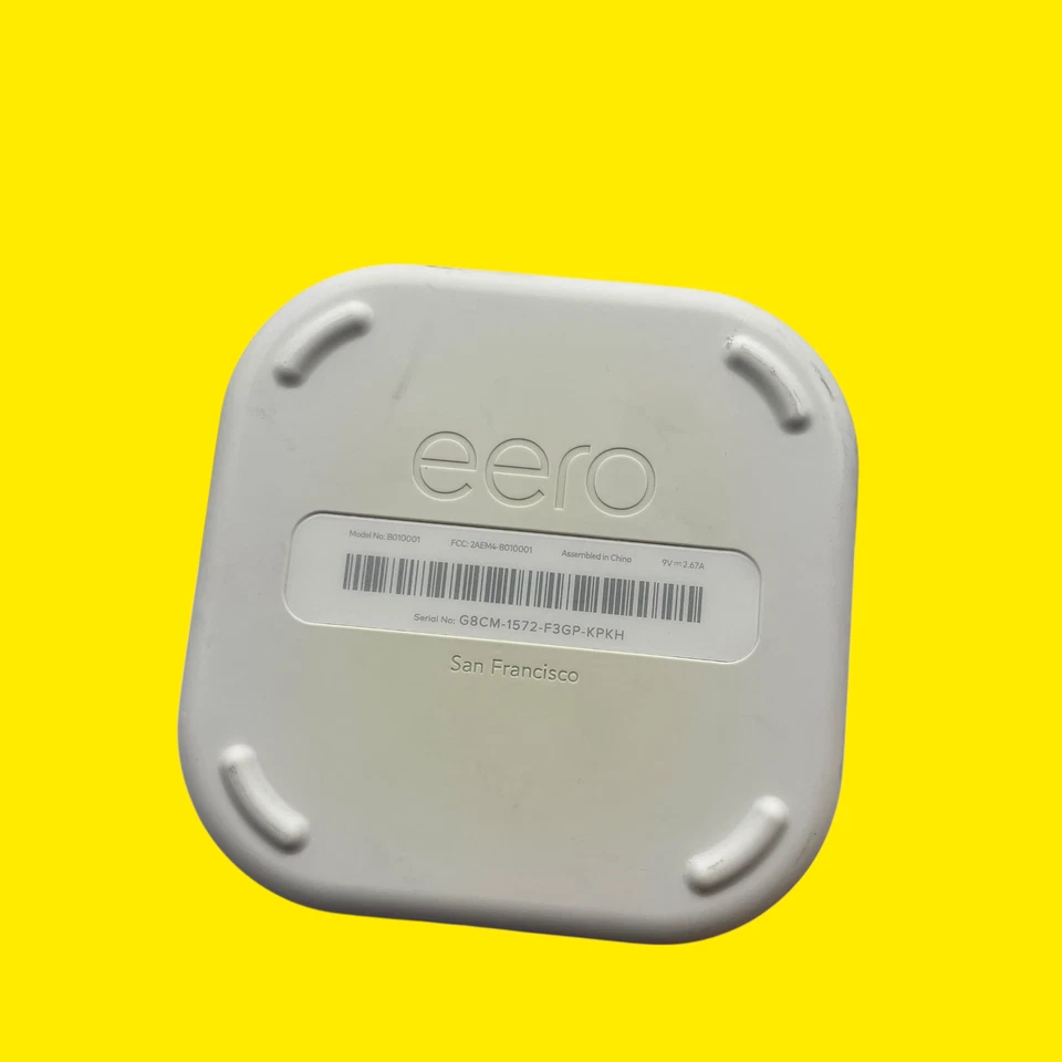 NO ADAPTER Eero Pro 2nd Gen (B010001) Tri-Band Mesh Wi-Fi Router #5823 Z65/131 - Image 2 of 4