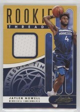 2019-20 Panini Absolute Memorabilia Rookie Threads Level 1 Jaylen Nowell 0bt4
