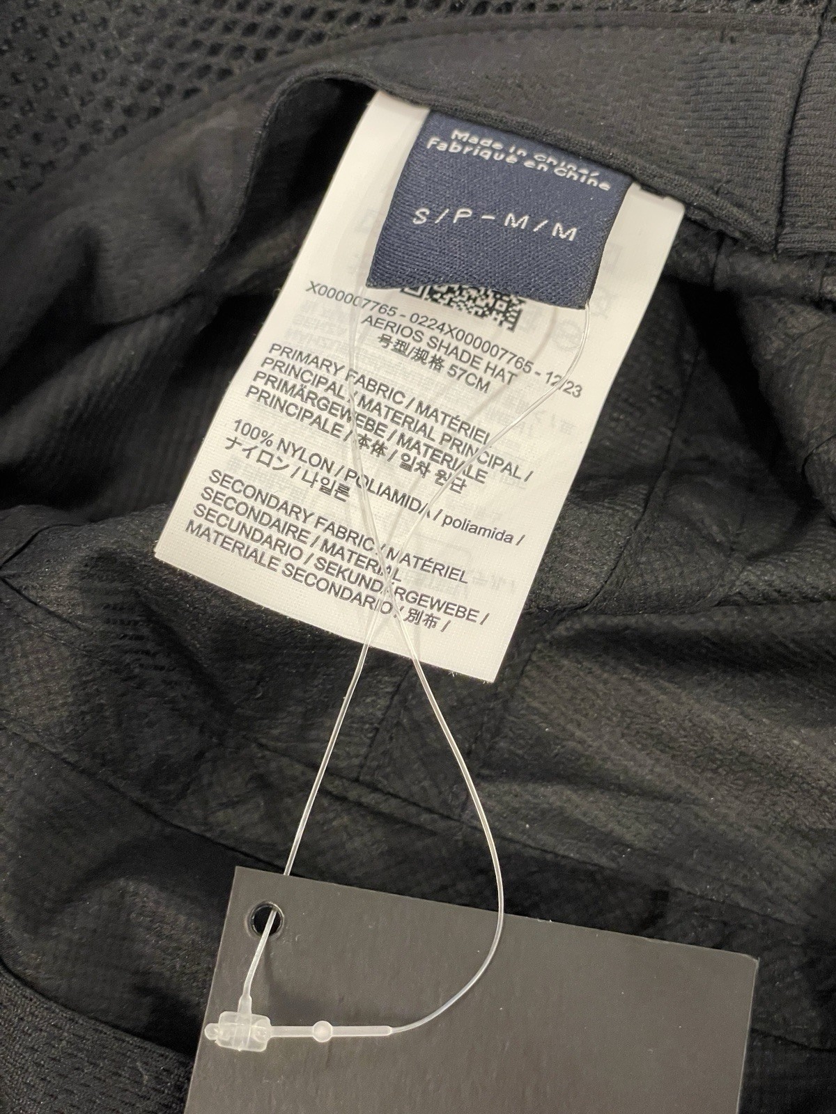 Arc'teryx Aerios Shade Sun Hat Black Small/Medium Breathable Water Repellant New thumbnail 6