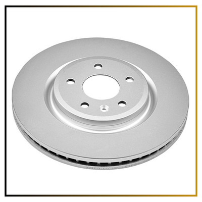 Front Evolution Coated Disc Brake Rotor for 2011-2017 Mobility Ventures MV-1 VPG