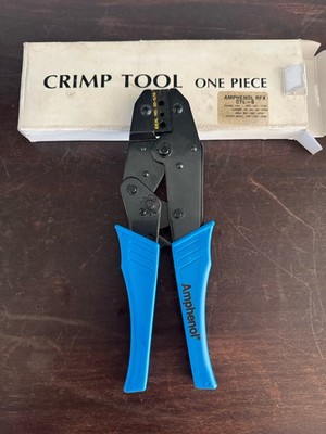 Amphenol RF CTL-5 Crimp Tool! With Box!