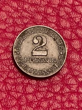 Notgeld Freudenstadt 2 Pfennig 1920 Eisen