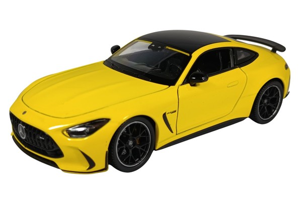 Welly Mercedes AMG GT Gelb/Schwarz 1:24-image